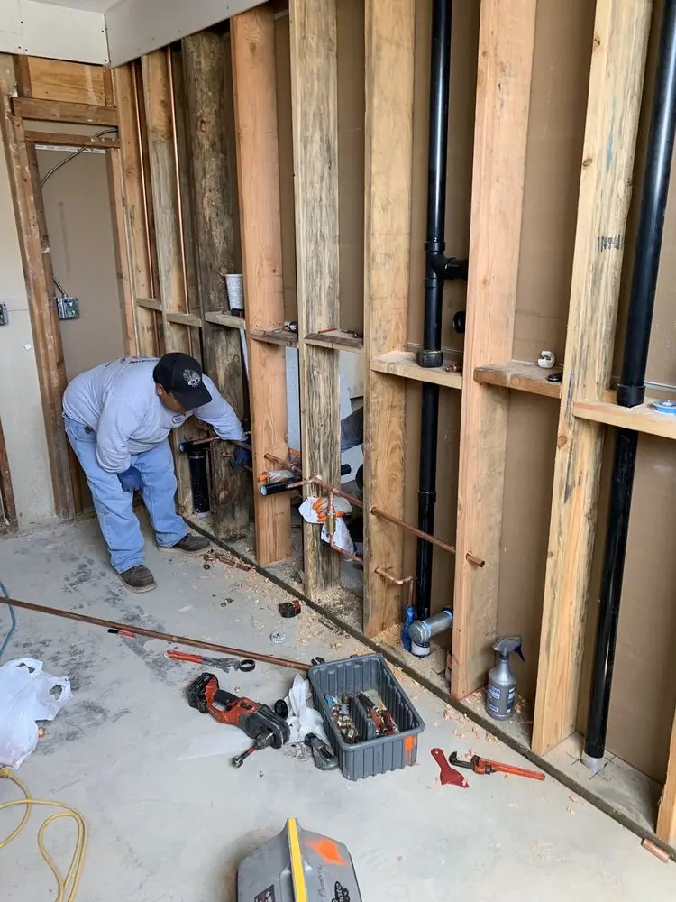 Commercial rough-in plumbing for Water Heater Replacement in Saint Anna